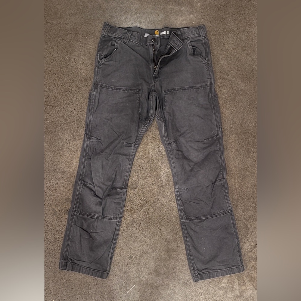 Grey Carhartt double knee